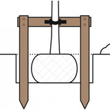 Large Tree Stake & Tie Kit