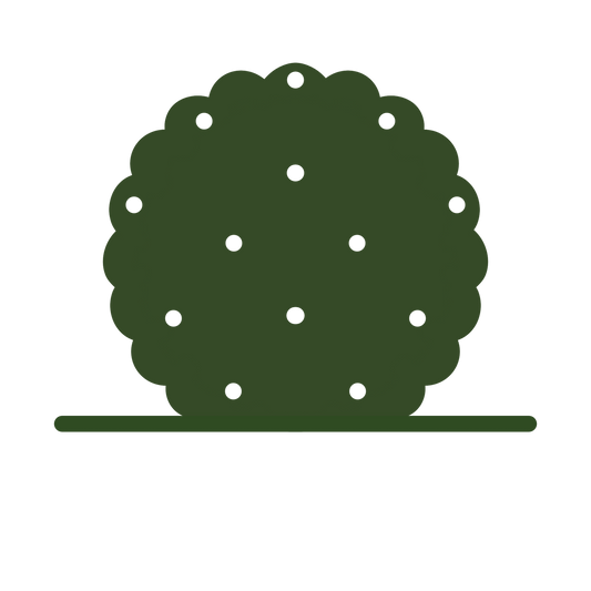 Topiary ball icon