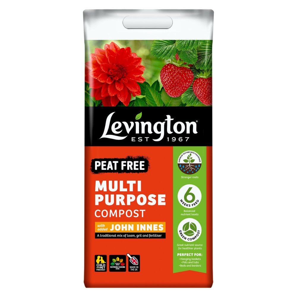 Levington® Peat Free Multi Purpose Compost with added John Innes